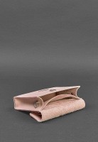 Женская кожаная поясная сумка/кроссбоди BlankNote Mini розовая BN-BAG-38-2-PINK