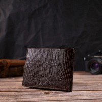 Мужской кожаный кошелек  CANPELLINI 21864