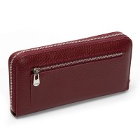 Женский кожаный кошелек Bright DR. BOND W201 wine red