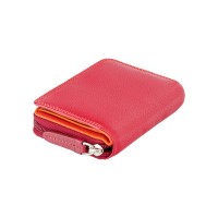 Женский кожаный кошелек Visconti RB53 Hawaii c RFID (Red Multi)