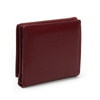 Женский кожаный кошелек Bright DR. BOND WS-219 wine red
