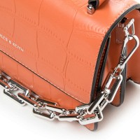 Женская сумочка из кожезаменителя FASHION 04-02 9878 orange