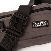 Мужская сумка на пояс Lanpad 19006 grey
