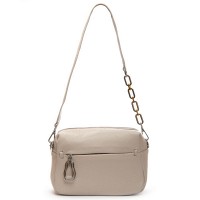 Женская кожаная сумка ALEX RAI 2044-9 l.beige