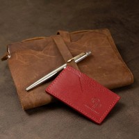 Женский кожаный картхолдер GRANDE PELLE 11396
