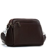 Женская кожаная сумка ALEX RAI 8960 brown