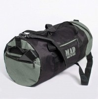 Спортивная сумка зеленая с черным MAD 40L