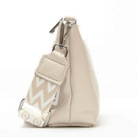Женский молодежный кожаный клатч ALEX RAI 3092-1 l.beige