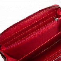 Женский кожаный кошелек Bright DR. BOND W39 red