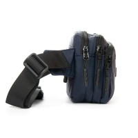 Мужская сумка на пояс Lanpad A63749 blue