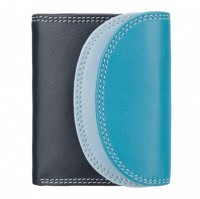 Кожаный женский кошелёк Visconti RB126 Zanzibar (Blue Multi)