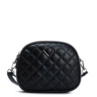 Женский молодежный кожаный клатч ALEX RAI 60065 black