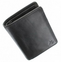 Мужской бумажник Visconti TSC44 Lucca (Black) с защитой RFID