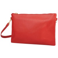 Женская сумка-клатч из кожзама AMELIE GALANTI A991705-red