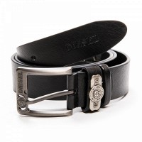Мужской кожаный ремень DS-ZK03141 black