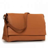 Женская кожаная сумка ALEX RAI 99105 l.brown