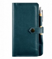 Женский кожаный тревел-кейс BlankNote 4.0 Зеленый BN-TK-4-MALACHITE