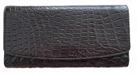 Кошелек из натуральной кожи крокодила Ekzotic Leather CW 95_6
