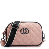 Женский молодежный кожаный клатч ALEX RAI 17001 pink