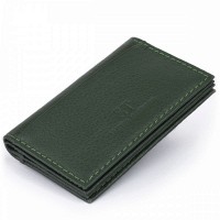 Женская кожаная визитница ST Leather 19215 Зеленая