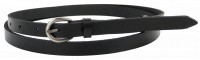 Женский кожаный ремень Skipper 1405-15 черный