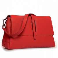 Женская кожаная сумка ALEX RAI 99104 red