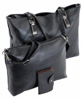 Комплект женская сумка, сумка-вкладыш и карт-холдер TRAUM 7228-40