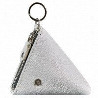 Кожаная монетница BlankNote 2.0 пирамида белый bn-cw-2-white