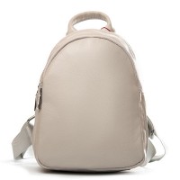 Женская кожаный рюкзак ALEX RAI 2058-9 l.beige
