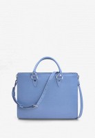 Женская кожаная сумка The Wings Fancy tw-fency-a4-light-blue