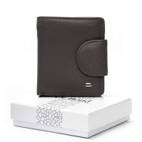 Женский кожаный кошелек Bright DR. BOND WS-415-1 gray