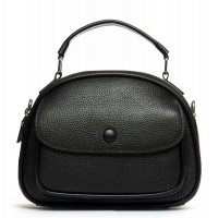 Женский молодежный кожаный клатч ALEX RAI 29052 black