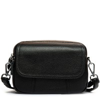 Женский молодежный кожаный клатч ALEX RAI 3904 black