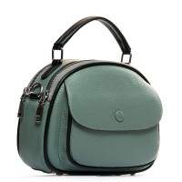 Женский молодежный кожаный клатч ALEX RAI 29052 blue