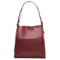 Женская кожаная сумка классическая ALEX RAI 2060-9 bordo