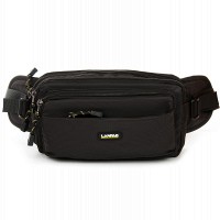 Мужская сумка на пояс Lanpad 63737 black