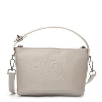 Женская кожаная сумка ALEX RAI 93056 beige