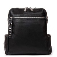 Женская кожаный рюкзак ALEX RAI 8781-9 black