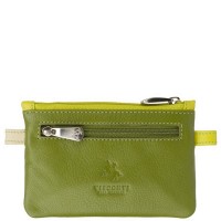 Кожаная ключница Visconti CP2 Cora (Lime Multi)