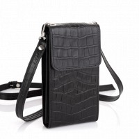 Женская кожаная сумка REP1-2122-4lx TARWA, чёрная