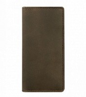 Кожаное портмоне-купюрник BlankNote 11.0 темно-коричневое BN-PM-11-O