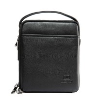 Мужская кожаная сумка через плечо BRETTON 4015-5 black