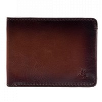 Мужской кожаный кошелек Visconti MT92 Zanotti (Tan Burnish)