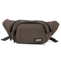 Мужская сумка на пояс Lanpad 8803 brown