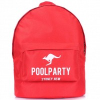 Молодежный рюкзак Poolparty backpack-oxford-red