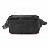 Мужская кожаная сумка бананка, сумка напоясная TARWA RA-0704-3md