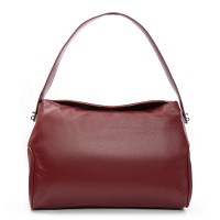 Женская кожаная сумка классическая ALEX RAI 91007-9 bordo