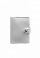 Кожаная обложка для паспорта 3.0 белая BN-OP-3-LIGHT