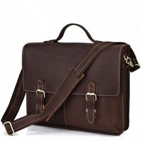 Мужской кожаный портфель Vintage 14155
