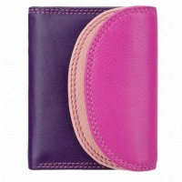 Кожаный женский кошелёк Visconti RB126 Zanzibar (Berry Multi)